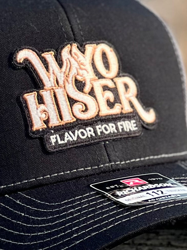 WYO 112 TRUCKER HAT Black / Charcoal