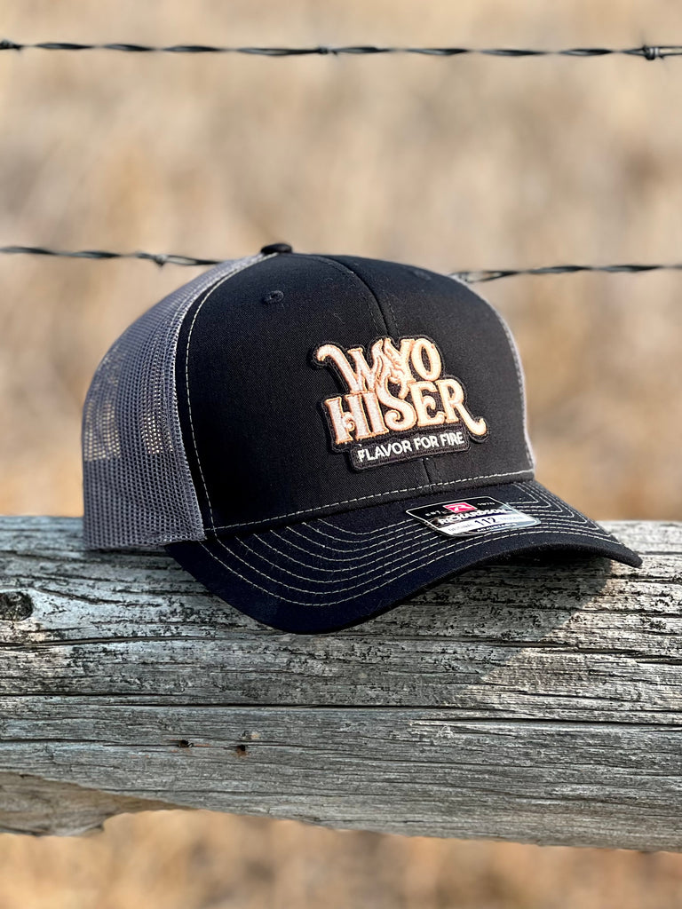 WYO 112 TRUCKER HAT Black / Charcoal